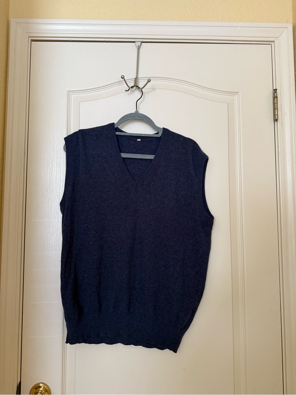 Navy V-Neck Sweater Vest